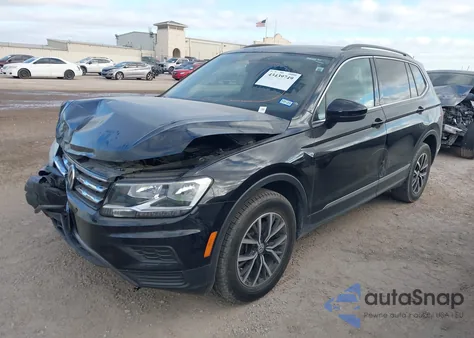 2021 Volkswagen Tiguan 2.0T Se/2.0T Se R-Line Black/2.0T Sel from USA, damaged, VIN 3VV3B7AX2MM073502